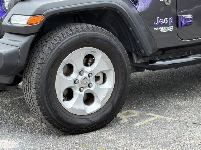 used 2021 Jeep Wrangler Unlimited car, priced at $29,500