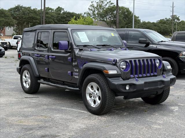 used 2021 Jeep Wrangler Unlimited car, priced at $29,500
