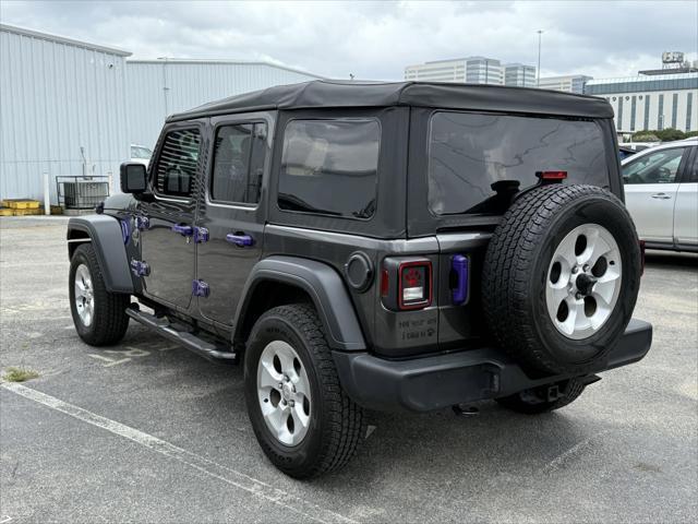 used 2021 Jeep Wrangler Unlimited car, priced at $28,000