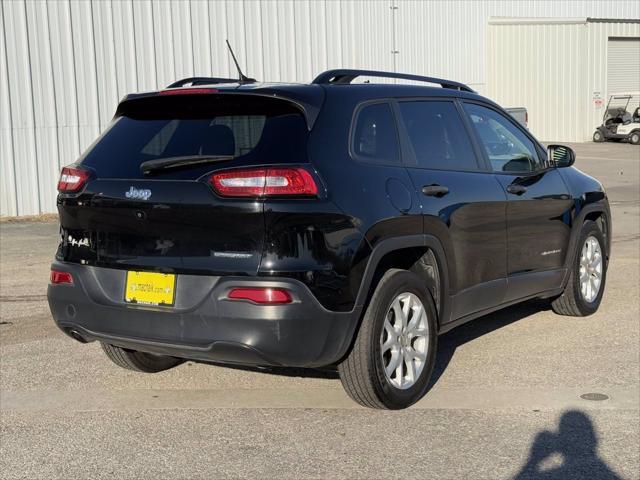 used 2017 Jeep Cherokee car, priced at $14,500