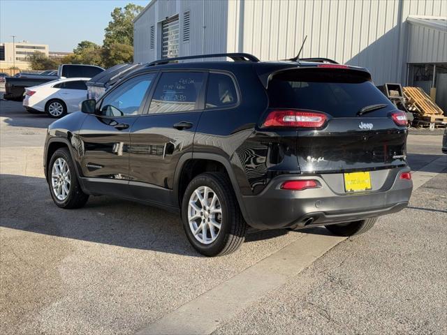 used 2017 Jeep Cherokee car, priced at $14,500