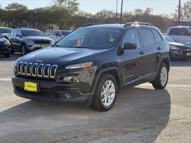 used 2017 Jeep Cherokee car, priced at $14,500