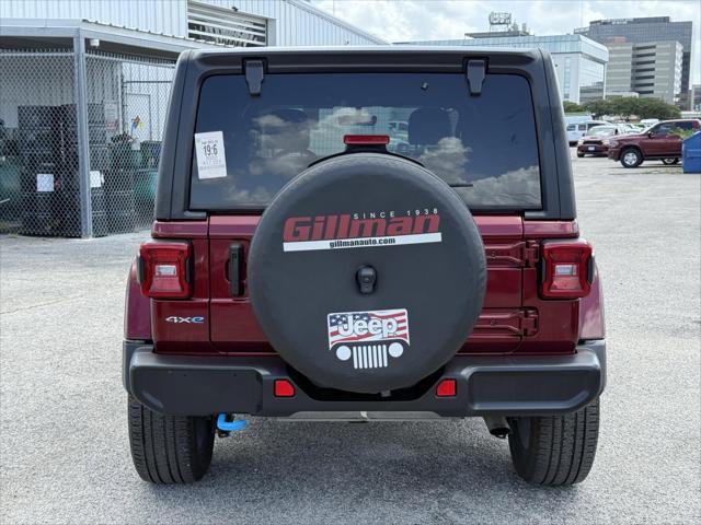 used 2022 Jeep Wrangler Unlimited 4xe car, priced at $33,500