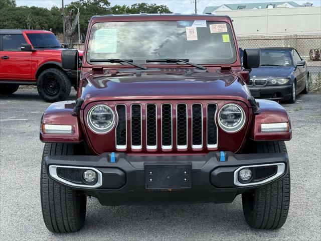 used 2022 Jeep Wrangler Unlimited 4xe car, priced at $31,500