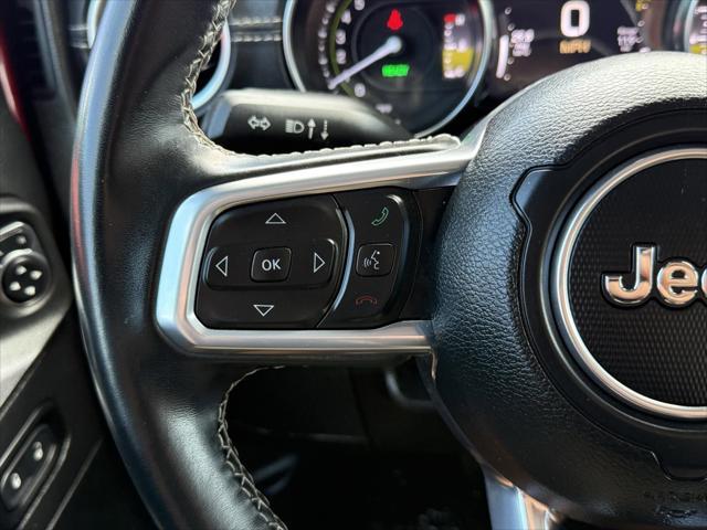 used 2022 Jeep Wrangler Unlimited 4xe car, priced at $33,500