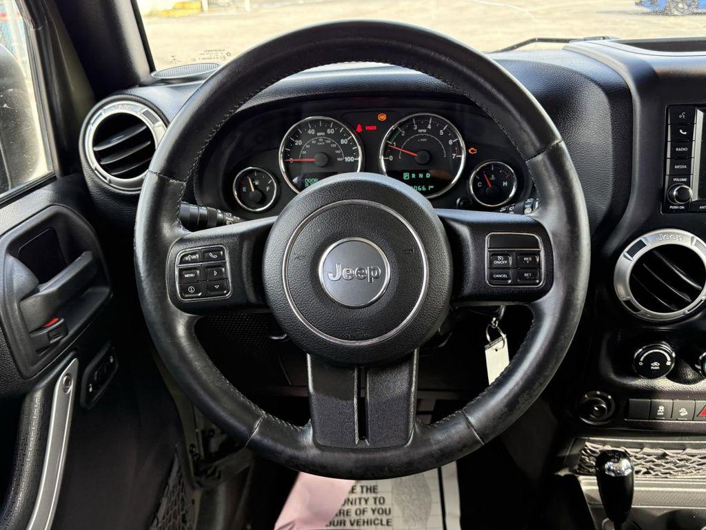 used 2015 Jeep Wrangler Unlimited car, priced at $19,000