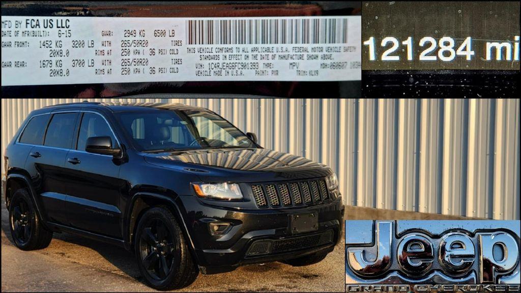 used 2015 Jeep Grand Cherokee car, priced at $14,000