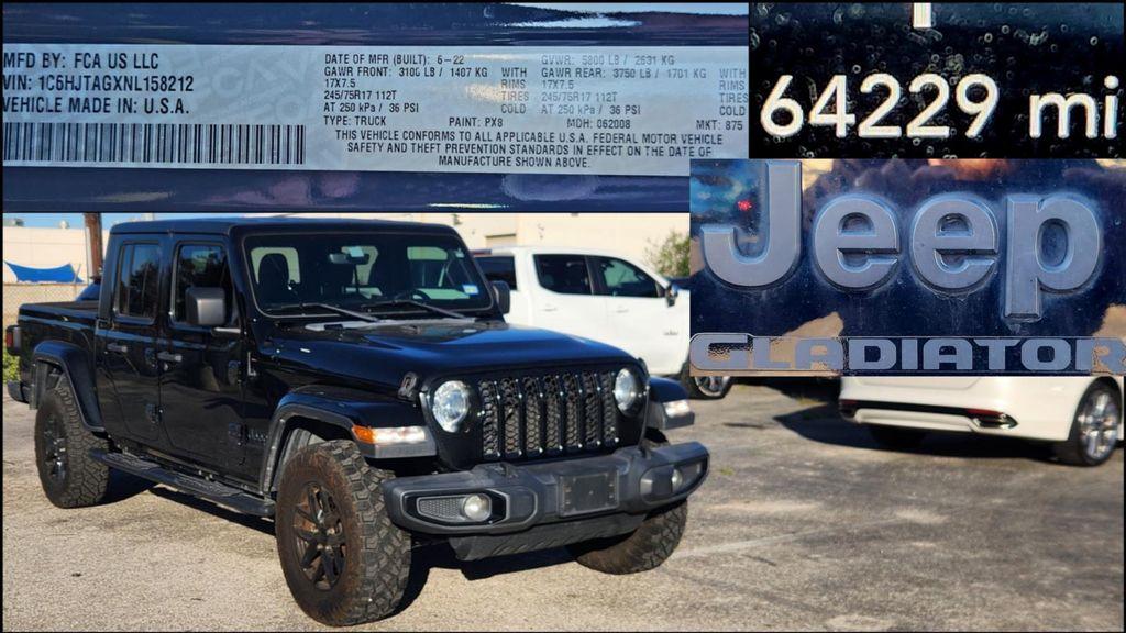 used 2022 Jeep Gladiator car, priced at $28,000