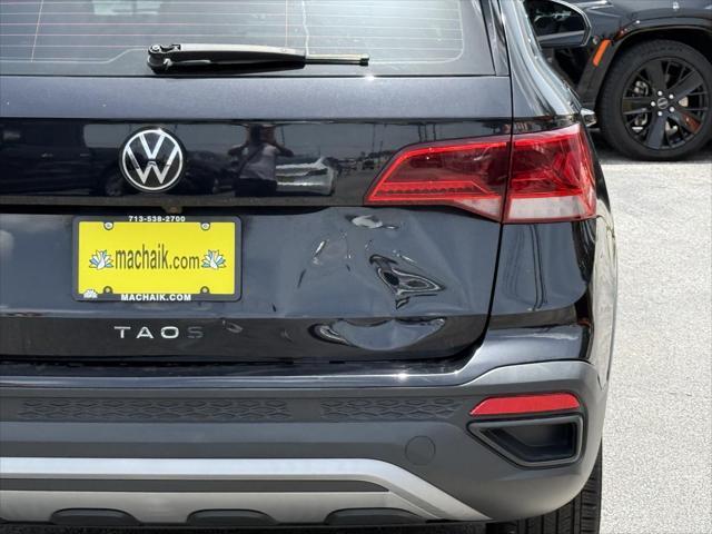 used 2022 Volkswagen Taos car, priced at $20,000