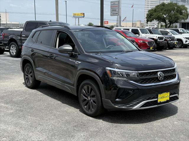used 2022 Volkswagen Taos car, priced at $20,000