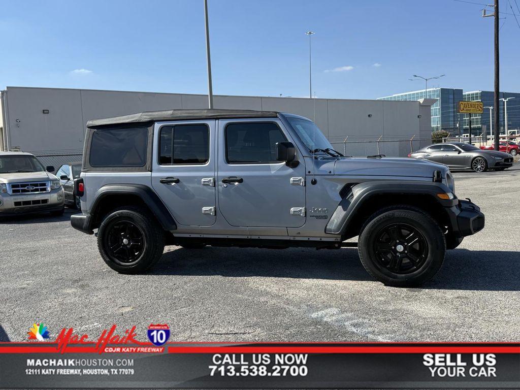 used 2018 Jeep Wrangler Unlimited car, priced at $18,000
