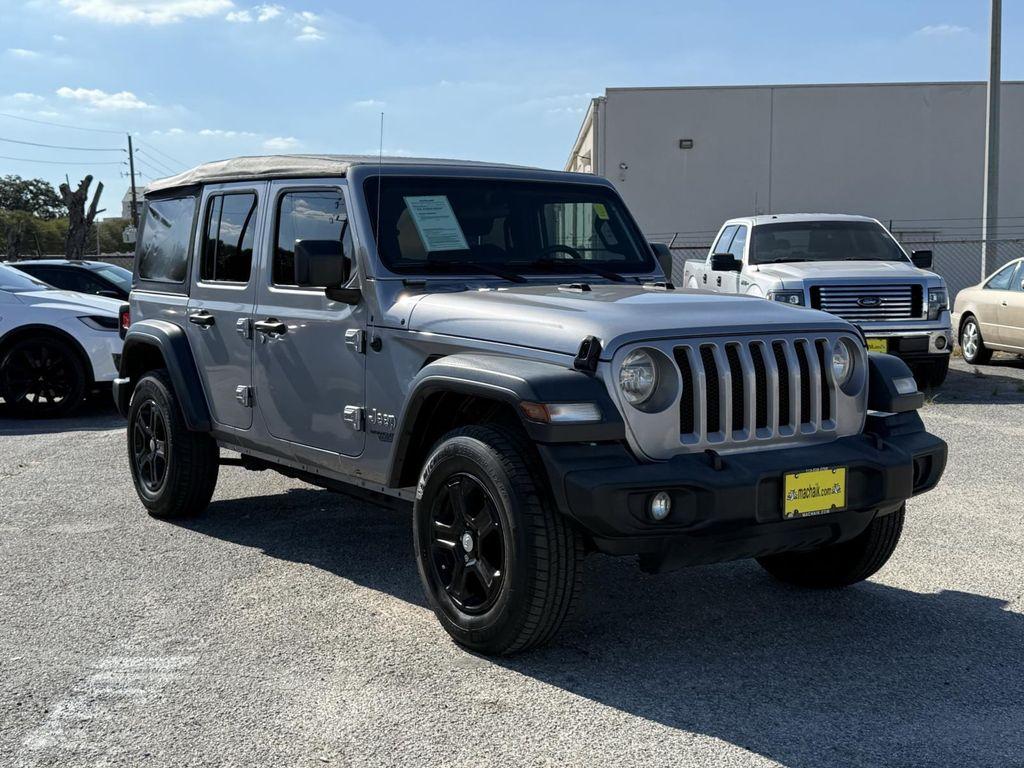 used 2018 Jeep Wrangler Unlimited car, priced at $18,000