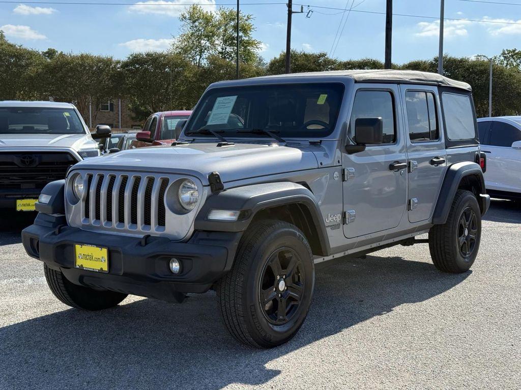 used 2018 Jeep Wrangler Unlimited car, priced at $18,000