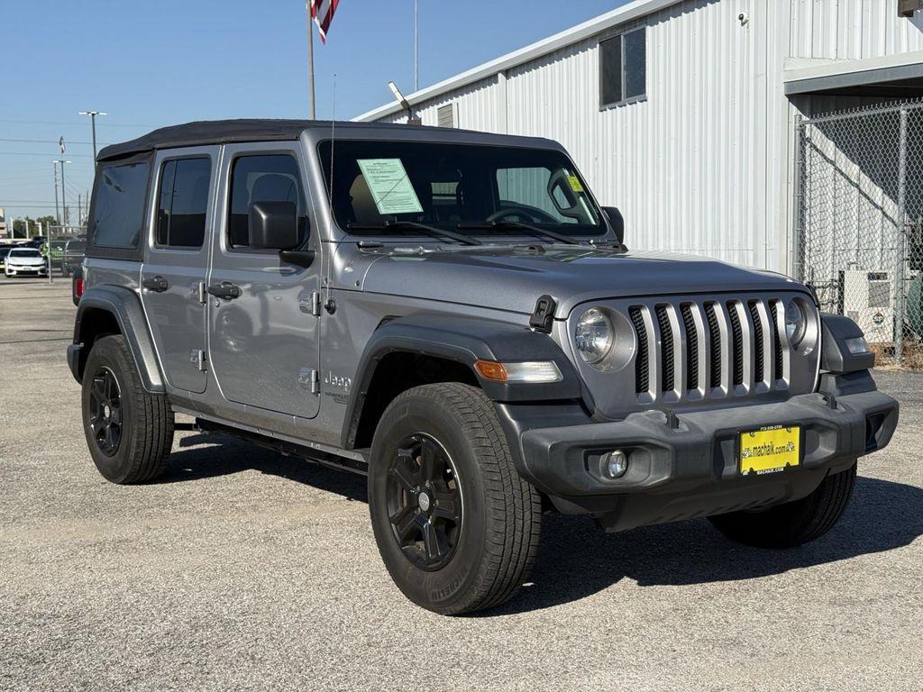 used 2018 Jeep Wrangler Unlimited car, priced at $16,000