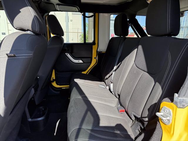 used 2015 Jeep Wrangler Unlimited car, priced at $24,500