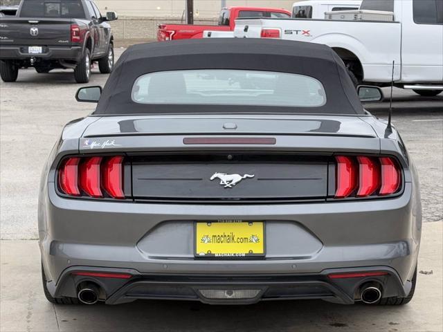 used 2021 Ford Mustang car, priced at $18,500