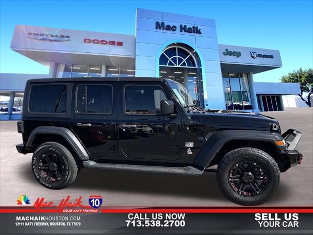 used 2018 Jeep Wrangler Unlimited car, priced at $23,750