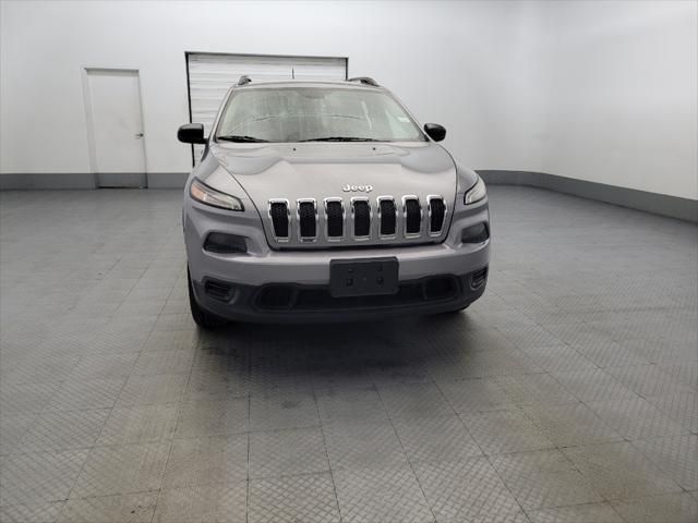 used 2016 Jeep Cherokee car, priced at $14,595