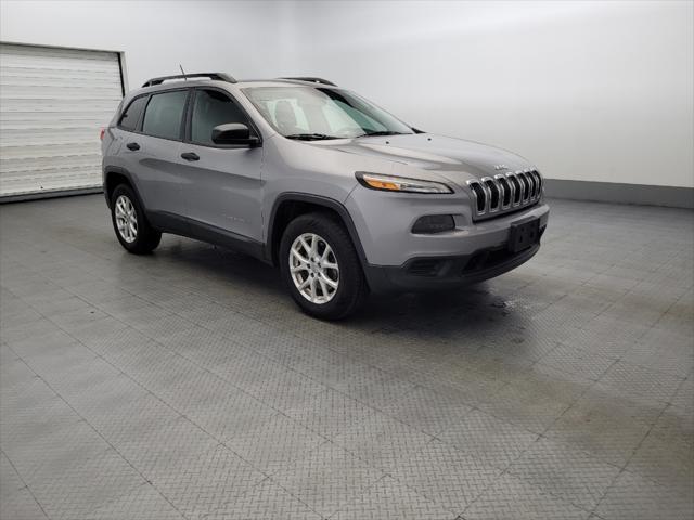 used 2016 Jeep Cherokee car, priced at $14,595