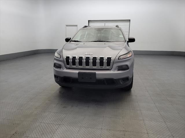 used 2016 Jeep Cherokee car, priced at $14,595