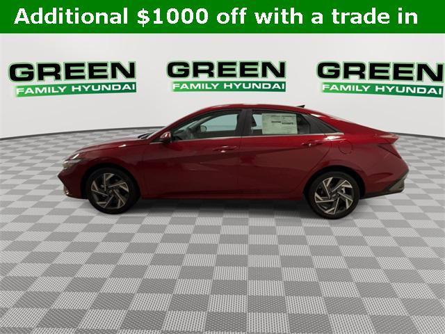 new 2025 Hyundai Elantra car, priced at $26,563