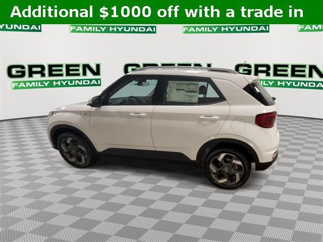 new 2025 Hyundai Venue car, priced at $23,739