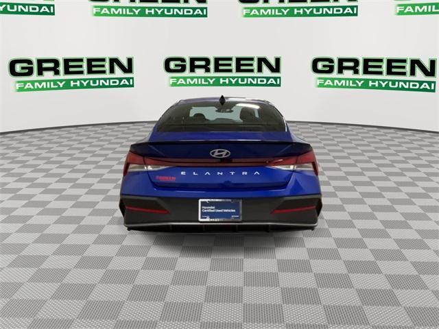used 2025 Hyundai Elantra car, priced at $24,690