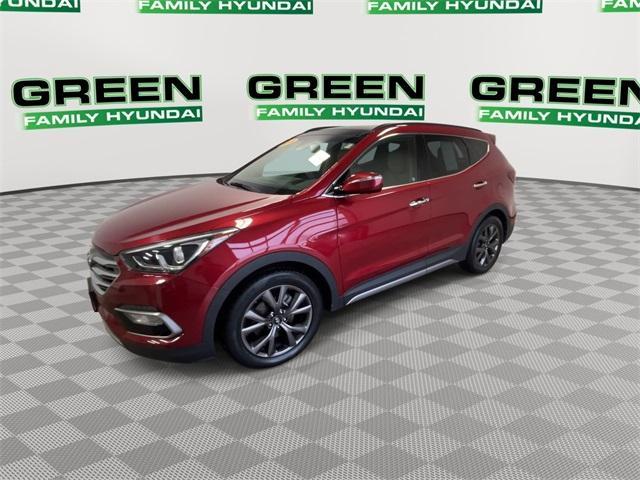 used 2018 Hyundai Santa Fe Sport car, priced at $19,349