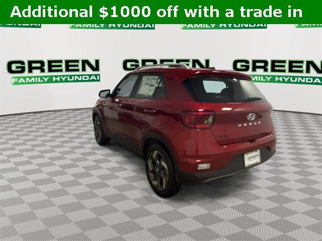 new 2025 Hyundai Venue car, priced at $24,290