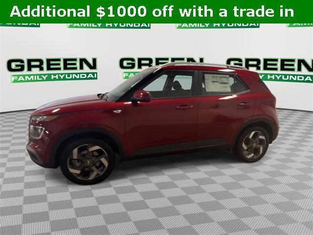 new 2025 Hyundai Venue car, priced at $24,290