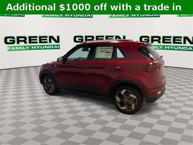 new 2025 Hyundai Venue car, priced at $24,290
