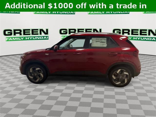 new 2025 Hyundai Venue car, priced at $24,290