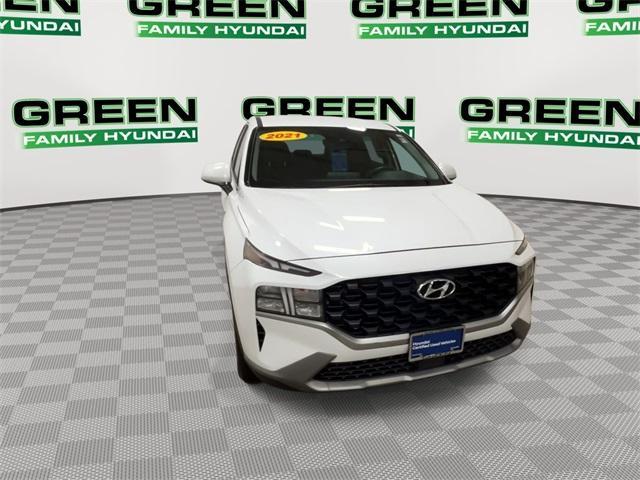 used 2021 Hyundai Santa Fe car, priced at $19,995