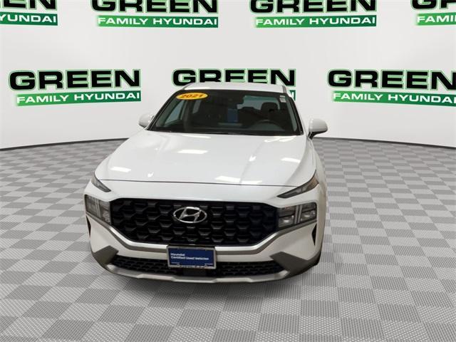 used 2021 Hyundai Santa Fe car, priced at $19,995