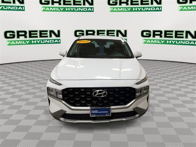 used 2021 Hyundai Santa Fe car, priced at $19,995