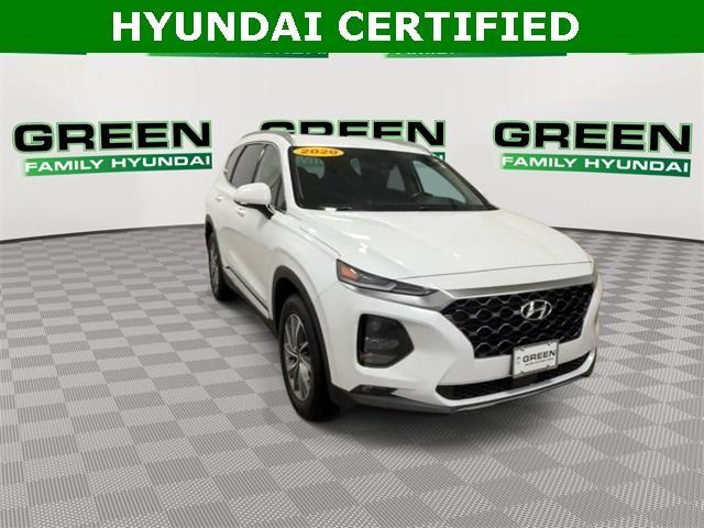 used 2020 Hyundai Santa Fe car, priced at $17,500