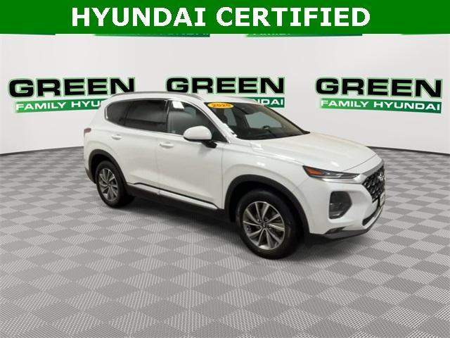 used 2020 Hyundai Santa Fe car, priced at $17,500