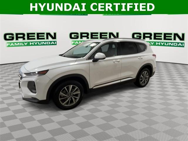 used 2020 Hyundai Santa Fe car, priced at $17,500