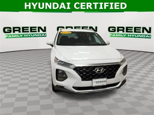 used 2020 Hyundai Santa Fe car, priced at $17,500