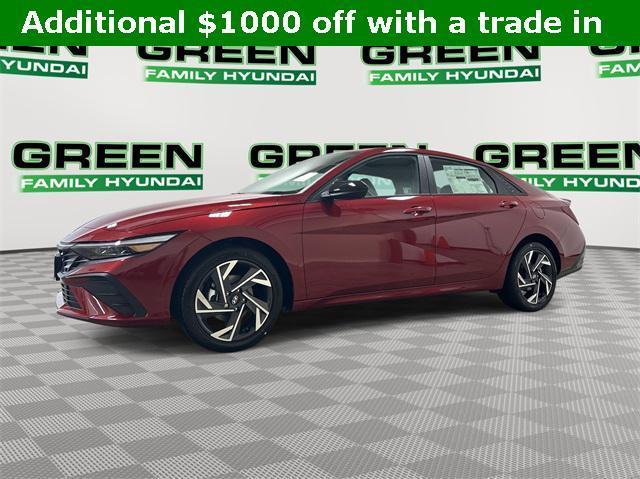 new 2025 Hyundai Elantra car, priced at $24,081