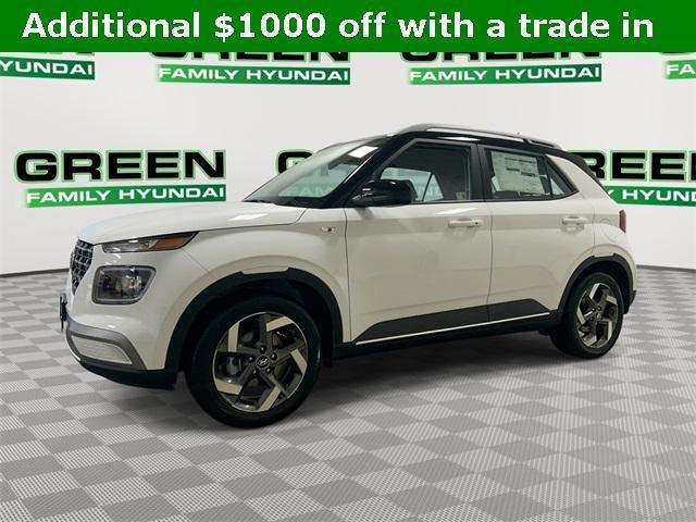 new 2025 Hyundai Venue car, priced at $24,883