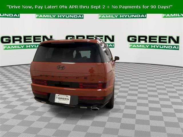 new 2025 Hyundai Santa Fe car, priced at $44,840