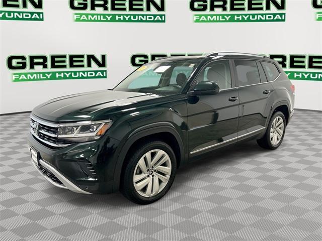 used 2021 Volkswagen Atlas car, priced at $28,500