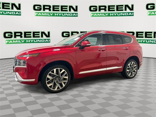 used 2022 Hyundai Santa Fe car, priced at $28,500