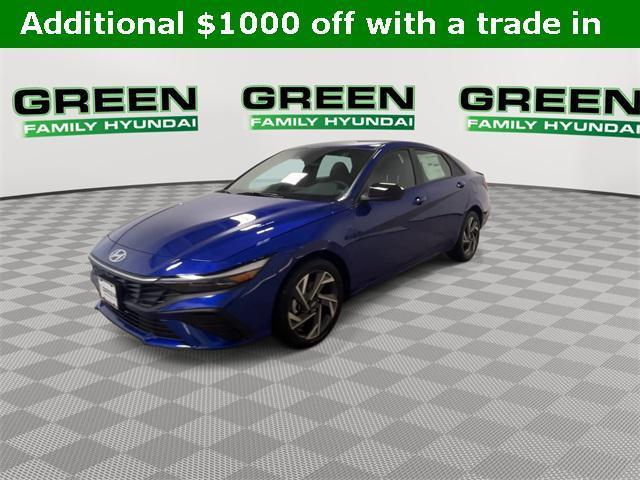 new 2025 Hyundai Elantra car, priced at $22,956
