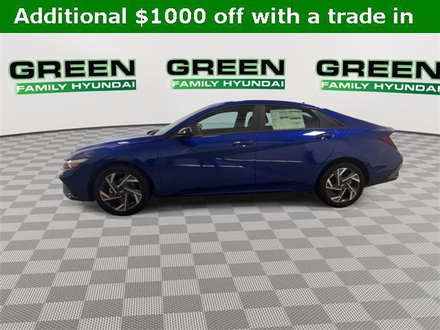 new 2025 Hyundai Elantra car, priced at $22,956