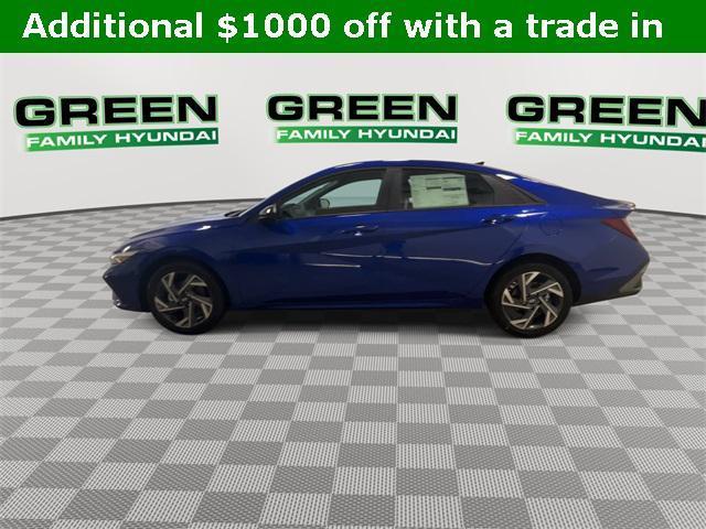 new 2025 Hyundai Elantra car, priced at $22,956