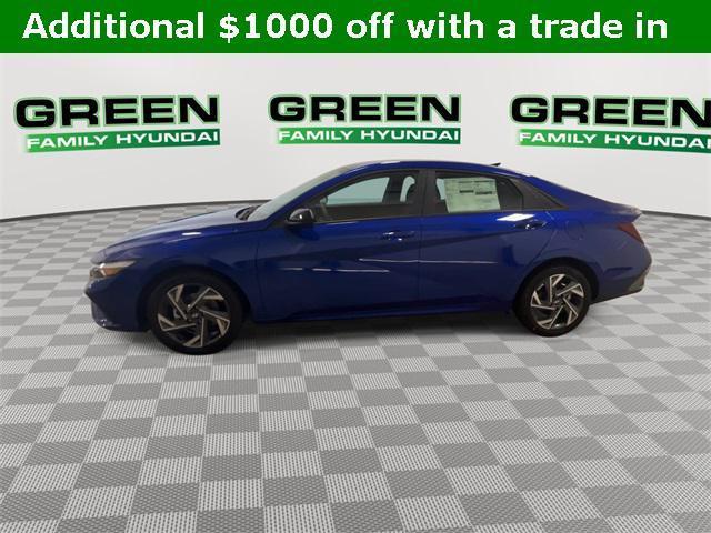 new 2025 Hyundai Elantra car, priced at $22,956