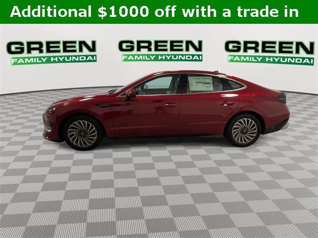 new 2025 Hyundai Sonata Hybrid car, priced at $37,396