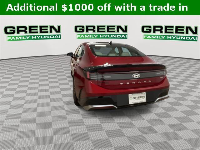 new 2025 Hyundai Sonata Hybrid car, priced at $37,396